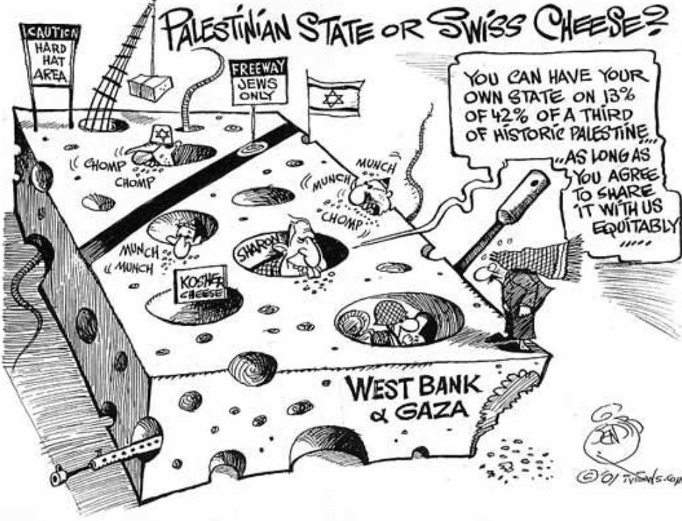 Palestinian State or Swiss Cheese?